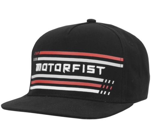Motorfist - Motorfist Turbo Cap - MF20A-H89 - Black/Black - OSFM