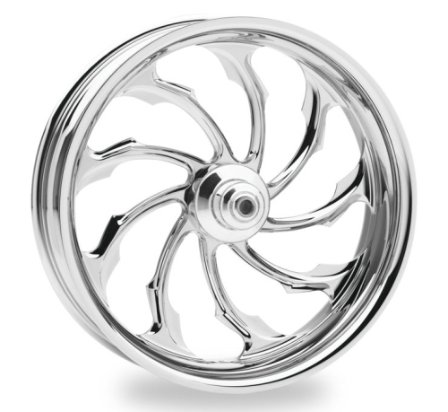 Performance Machine - Performance Machine Torque Trike Front Wheel  - 21in. x 3.5in. - Chrome - 1522-7106R-TORAM-CH