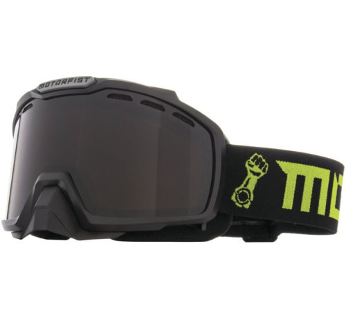 Motorfist - Motorfist Octane 91 Goggles - MF19A-M19-HVB - Hi-Vis / Brown Lens - OSFM
