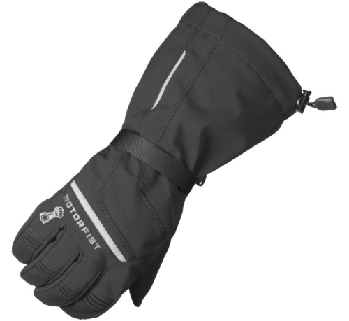 Motorfist - Motorfist Redline Gloves - MF19A-M54-BLK-S - Black - Small