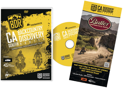 Butler Maps - Butler Maps Backcountry Discovery Routes Map - Southern California - MP-129