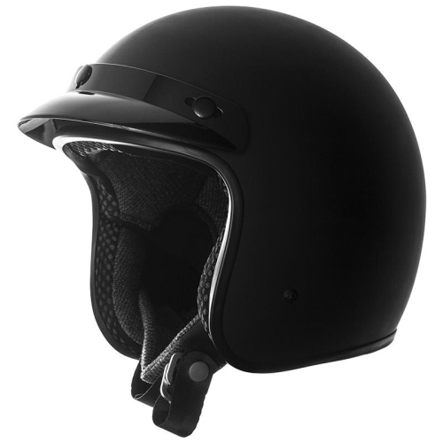 Speed & Strength - Speed & Strength SS610 3/4 Helmet - 1111-0637-0053 - Matte Black - Medium
