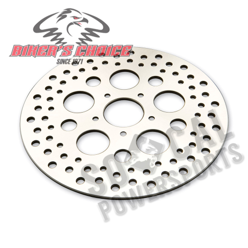 Bikers Choice - Bikers Choice Mirror Finish Vented Brake Rotor - 144613