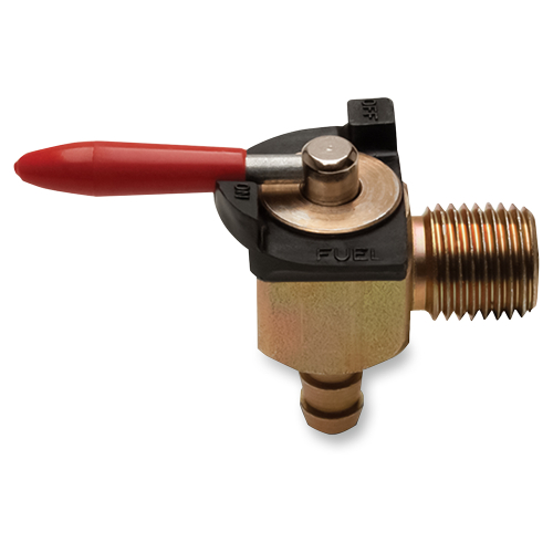 Motion Pro - Motion Pro Inline Fuel Valve - 1/4 in. Pipe Thread and 1/4 in. Barb - 12-0085