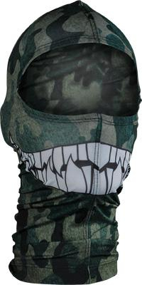 Zan Headgear - Zan Headgear Nylon Balaclava - WBN072 - Camo with Teeth - OSFM