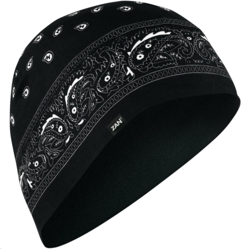 Zan Headgear - Zan Headgear Sportflex Series Beanie - WHLL101 - Paisley Black - OSFM