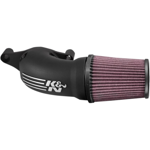 K&N Engineering - K&N Engineering AirCharger Performance Intake System - Black with Fins - 63-1139