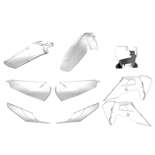 Polisport - Polisport Plastic Kit - Clear 99 - 90800