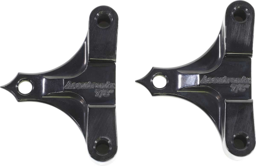 Accutronix - Accutronix .875in. Hot Legs/Bagger Legs Spacer for 6.5in. Wide Fender - Black - TFS49-NF7/8B