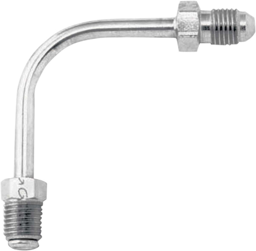 Goodridge - Goodridge Universal Short 90deg. Tube Adapter - Chrome - P690-03CH