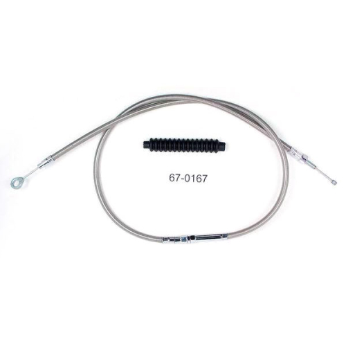 Motion Pro - Motion Pro Armor Coat Stainless Steel Longitudinally Wound Clutch Cable - 67-0167