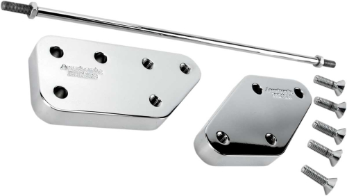 Accutronix - Accutronix 3in. Forward Control Extension Kit - Chrome - BPE-3EC