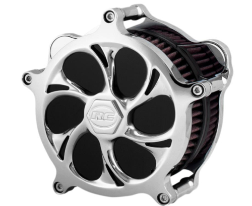 RC Components - RC Components Recoil Air Cleaner - Chrome - AC03C105C