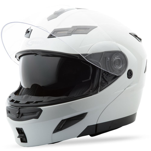 G-Max - G-Max GM54 Solid Helmet - G1540085 - Pearl White - Medium