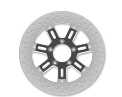 RSD - RSD Delmar 11.5in. Two-Piece Brake Rotor - Contrast-Cut Ops - 01331522DELSSBM