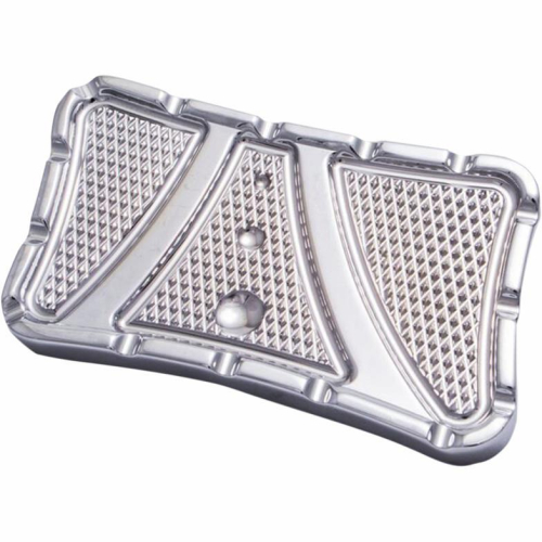 Trask Performance - Trask Performance V-Line Brake Pedal Cover - Chrome - TM2071CH