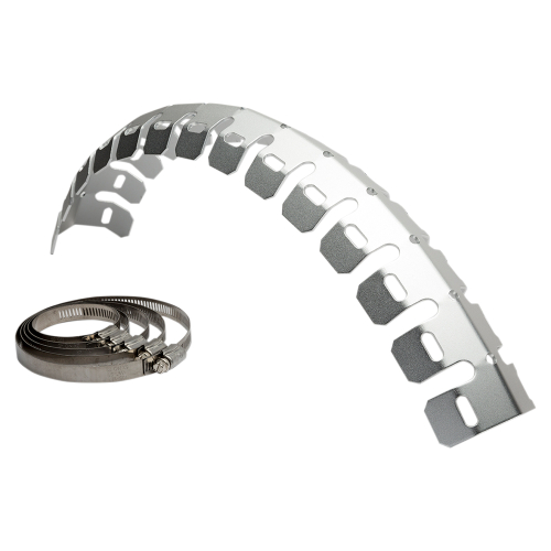 Maier Mfg - Maier Mfg Universal Pipe Guards - Aluminum - 99010S