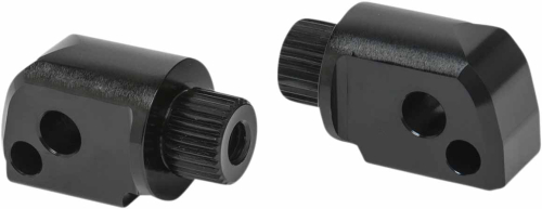 Arlen Ness - Arlen Ness MX Splined Footpeg Passenger Mounts - 07-992