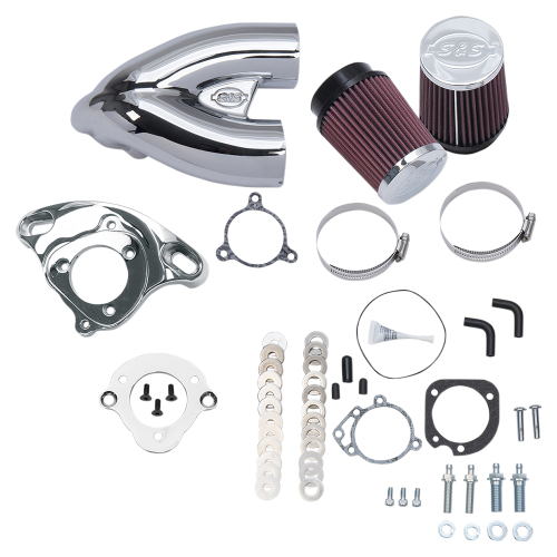 S&S Cycle - S&S Cycle Tuned Induction Kit - Chrome - 170-0308B