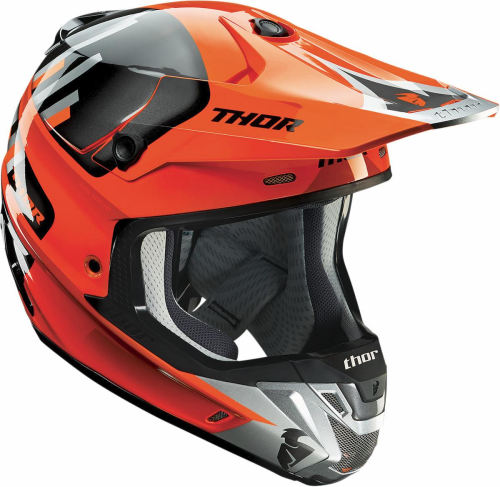Thor - Thor Verge Vortechs Helmet - XF-2-0110-4729 - Flo Orange/Gray - Small