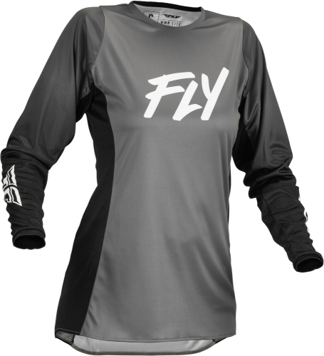 Fly Racing - Fly Racing Lite Womens Jersey - 376-621S - Gray/Black - Small