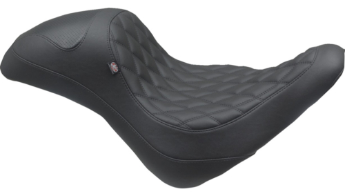 Mustang - Mustang Extreme Fastback Seat -  Double Diamond - Black - 75838