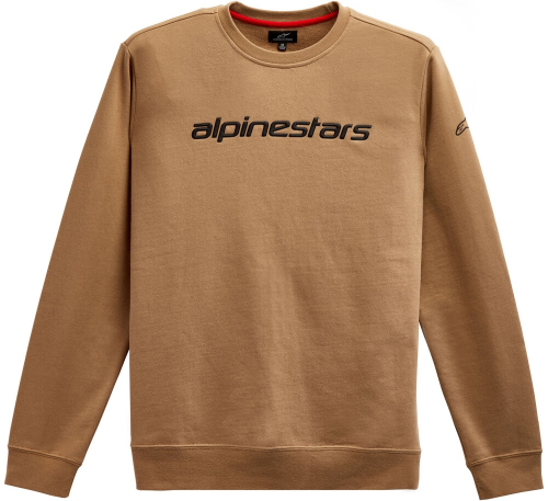 Alpinestars - Alpinestars Linear Crew Fleece - 1212-51324-2310-S - Sand/Black - Small