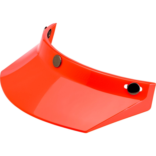 Biltwell Inc. - Biltwell Inc. 3-Snap Moto Helmet Visor - Orange - 2002-565
