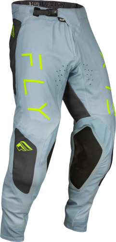 Fly Racing - Fly Racing Evolution DST Pants - 377-13138 - Ice Gray/Charcoal/Neon Green - 38