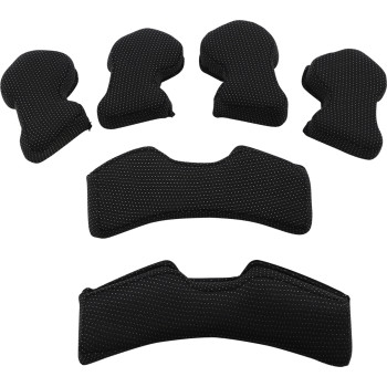 100% - 100% Cheek Pads for Trajecta Bicycle Helmet - Thin - Black - 89022-00001