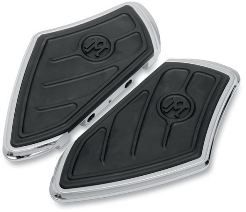 Performance Machine - Performance Machine Contour Floorboards - Passenger - Chrome - 0036-1001-CH
