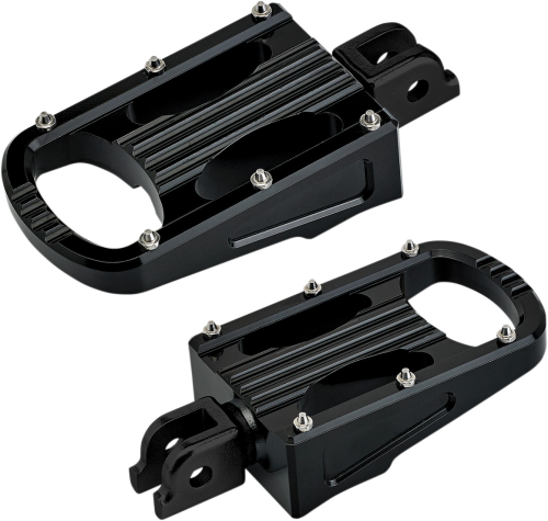 Biltwell Inc. - Biltwell Inc. Punisher Driver Footpegs - Black - 7006-203-03