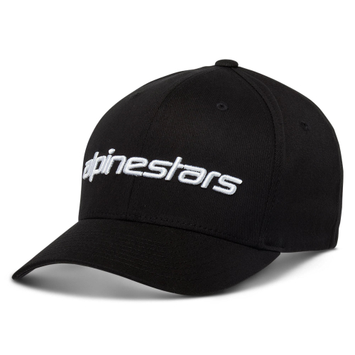 Alpinestars - Alpinestars Linear Hat - 1230-81005-1020-L/XL - Black/White - Lg-XL