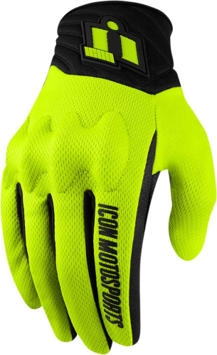 Icon - Icon Anthem 2 Gloves - 3301-3674 - Hi-Viz - X-Large