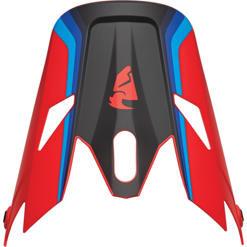 Thor - Thor Visor Kit for Sector Runner Helmets - Red/Blue - 0132-1519