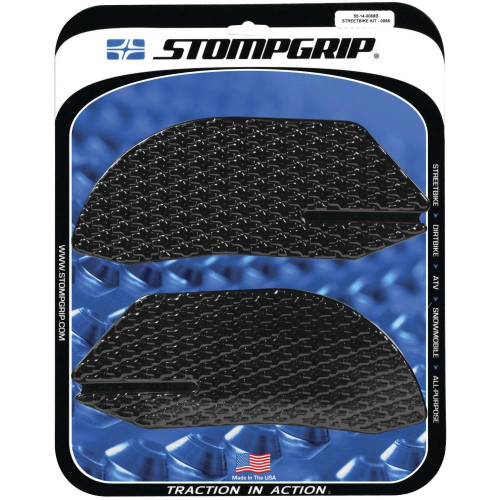 Stompgrip - Stompgrip Icon Tank Kits - Black - 55-14-0068B