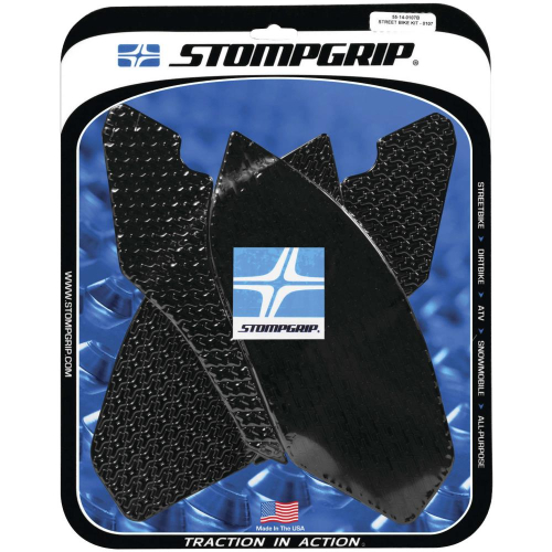 Stompgrip - Stompgrip Icon Tank Kits - Black - 55-14-0107B