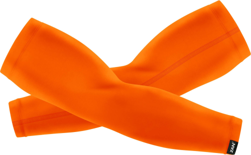 Zan Headgear - Zan Headgear Sportflex Series Arm Sleeves - AL142LG - Hi-Vis Orange - Large