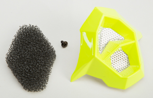 G-Max - G-Max Mouth Vent for MX-86 Helmets - Step Hi-Vis Yellow - G086005