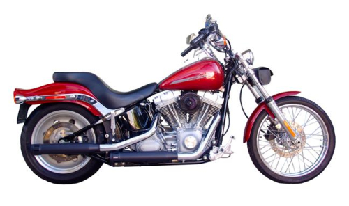 FireBrand - FireBrand Loose Cannons 3in. Slip-Ons - Ceramic Flat Black - 121002