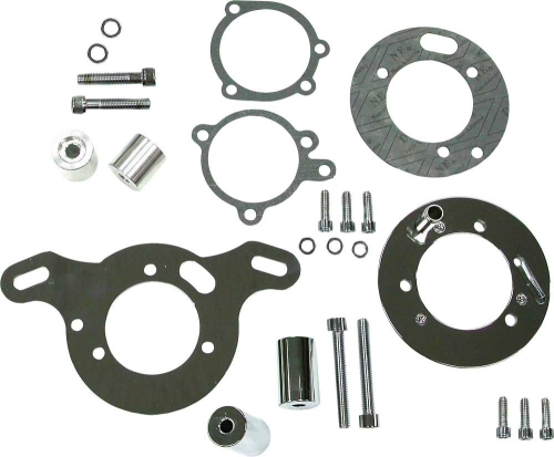 HardDrive - HardDrive Air Cleaner Adapter - Chrome - 120284