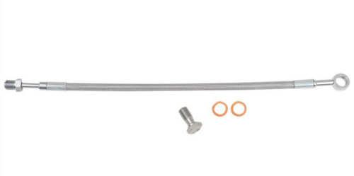 Goodridge - Goodridge Stainless Steel Braided Hydraulic Clutch Line Kit - 63in. - HD2001-1CCH-63
