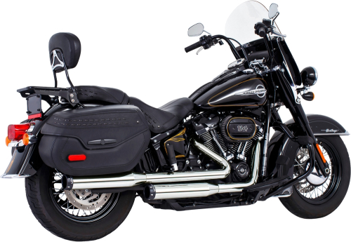 Freedom Performance - Freedom Performance 3.5in. Signature Slip-On - Chrome/Black Tip - HD00729