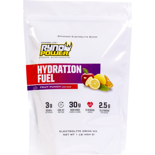 Ryno Power - Ryno Power Hydration Fuel - Fruit Punch Flavor - 1lb. - 1LB-HYD-FP