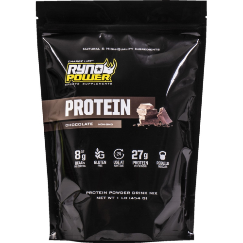 Ryno Power - Ryno Power Protein Powder - Chocolate Flavor - 1lb. - 1LB-PPC