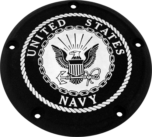 Custom Engraving LTD - Custom Engraving LTD Patriotic Derby Cover - Navy - Black - NAV16-67BG
