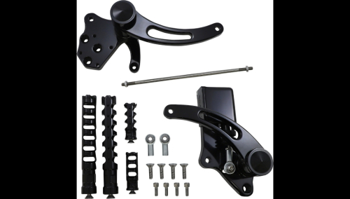 Accutronix - Accutronix Muzzle Brake Forward Control - Black - 1in. kickback - FC103-KSAKB