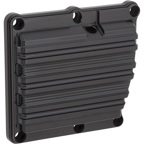 Arlen Ness - Arlen Ness 10-Gauge Transmission Side Cover - Black Anodized - 03-864