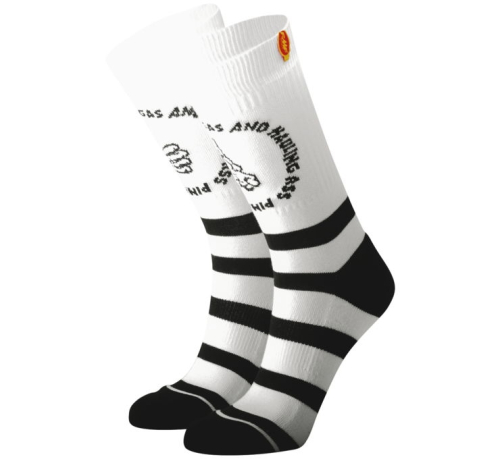 FMF Racing - FMF Racing Thumbs Up Socks - SP22194903 - White - OSFM