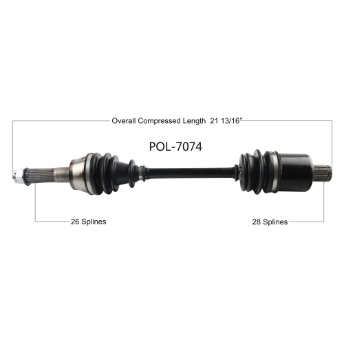 Open Trail - Open Trail OE 2.0 Rear Axle - POL-7074